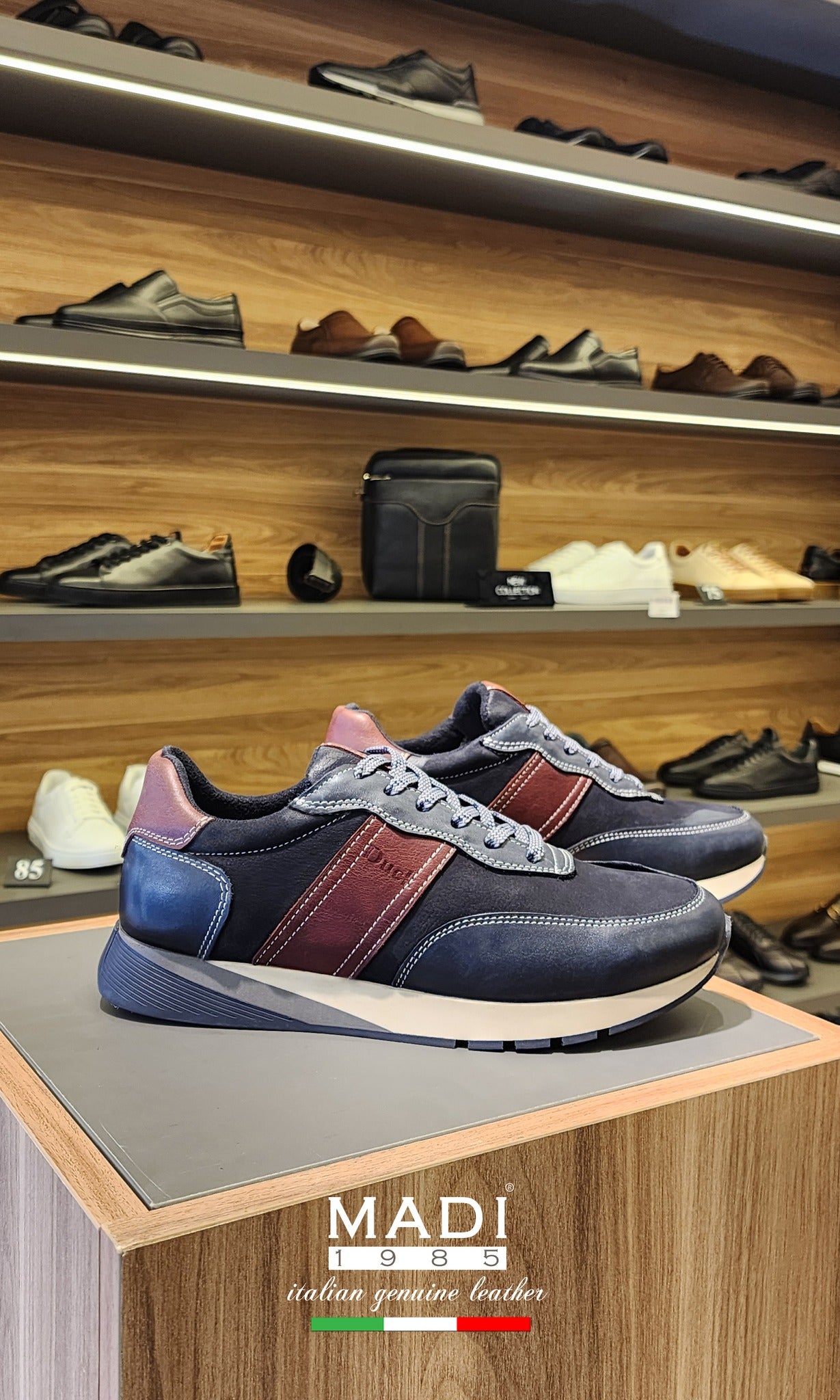 Duck 4009 Navy nubuck