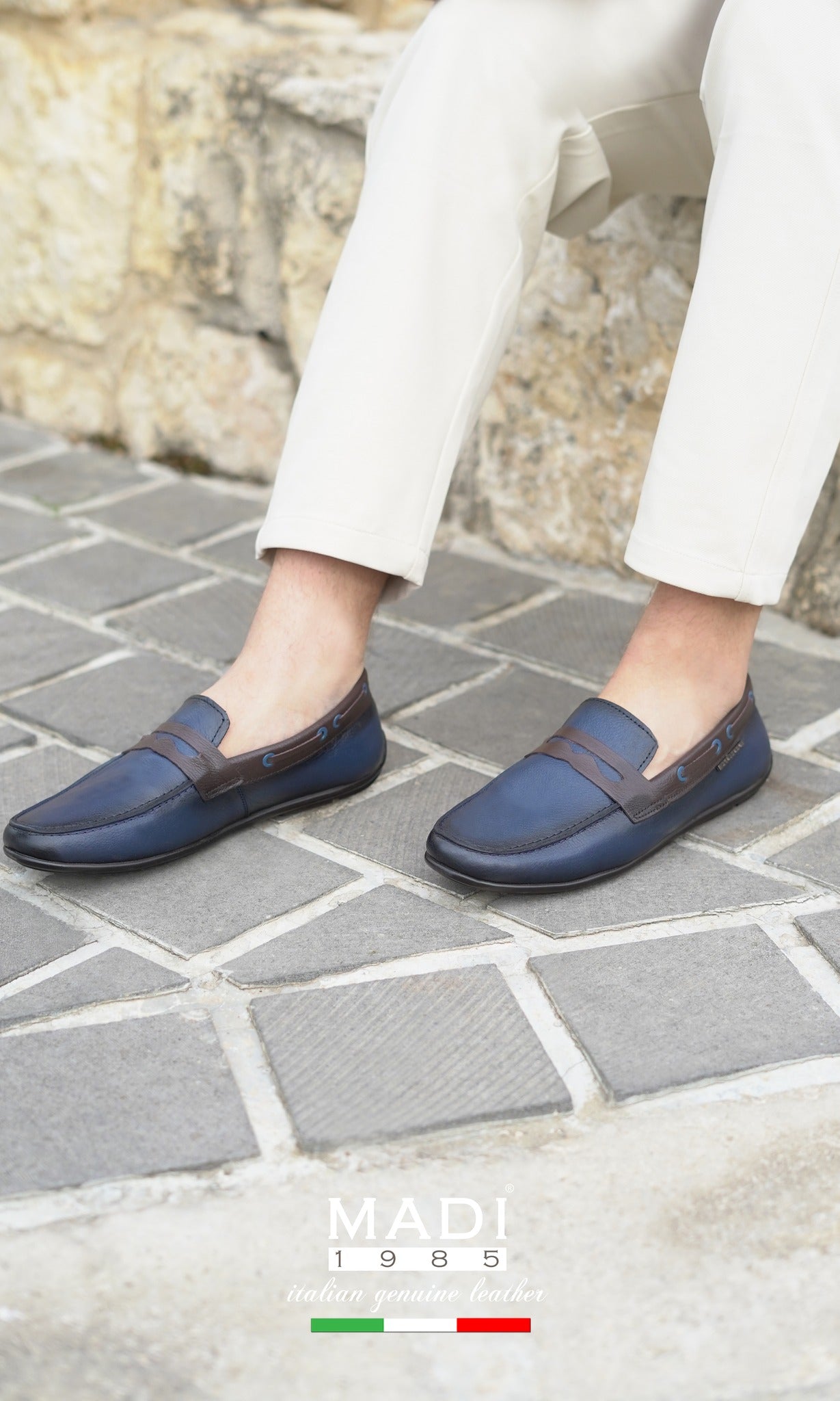 Italiano 805 Navy Brown