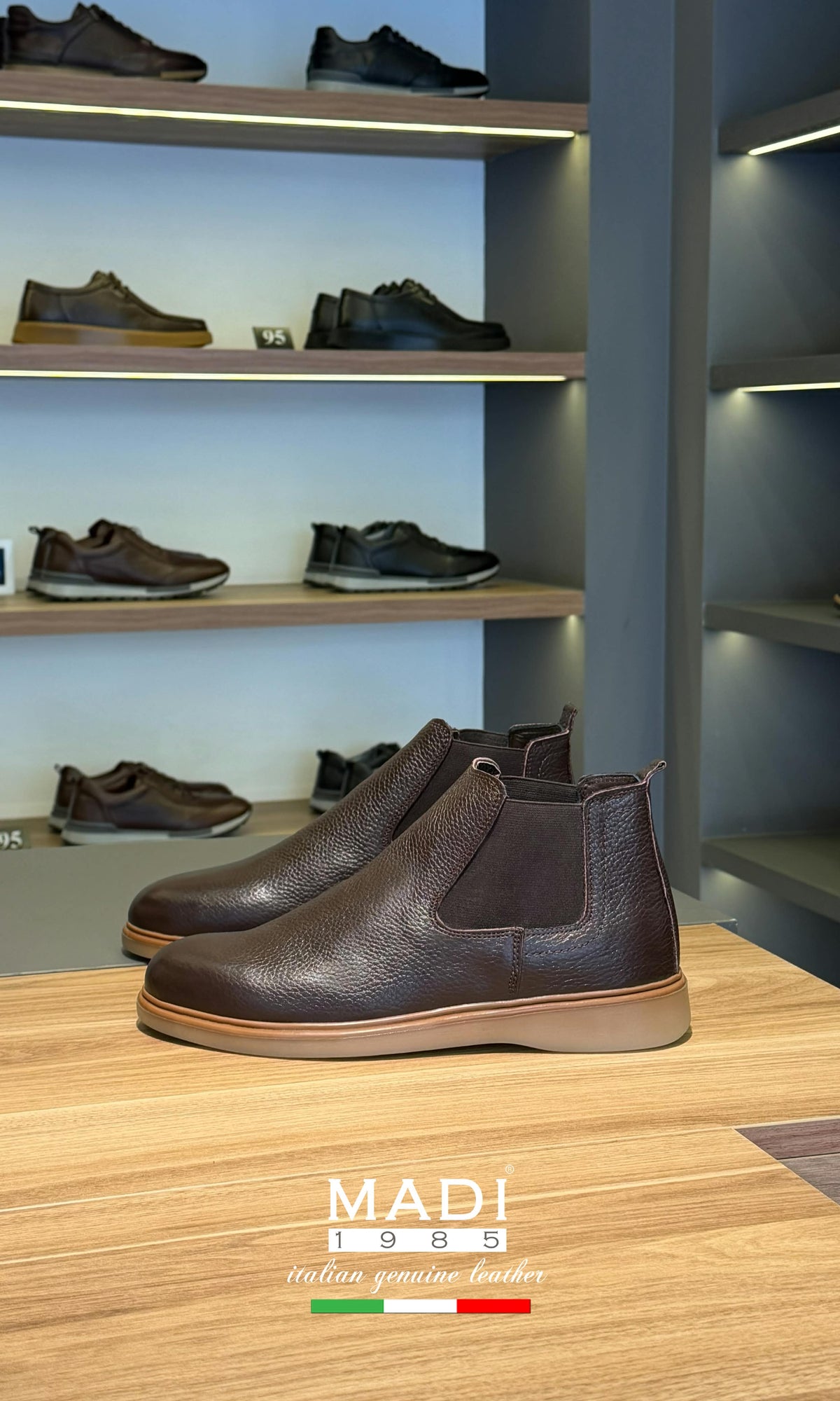 3032 Brown Leather
